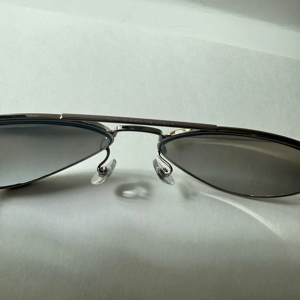 Ray-Ban Aviator Sunglasses RB3025 58mm Silver Frame & Gray Gradient Lenses003/32 - Picture 8 of 12